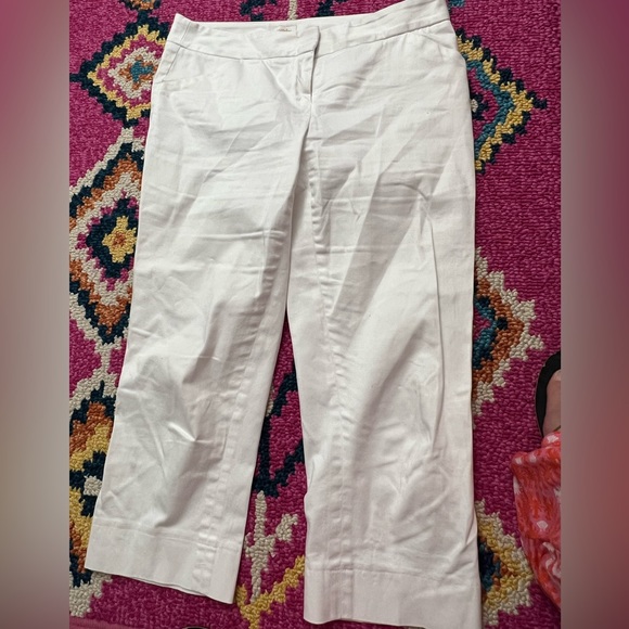 Laundry white capris - Picture 1 of 2